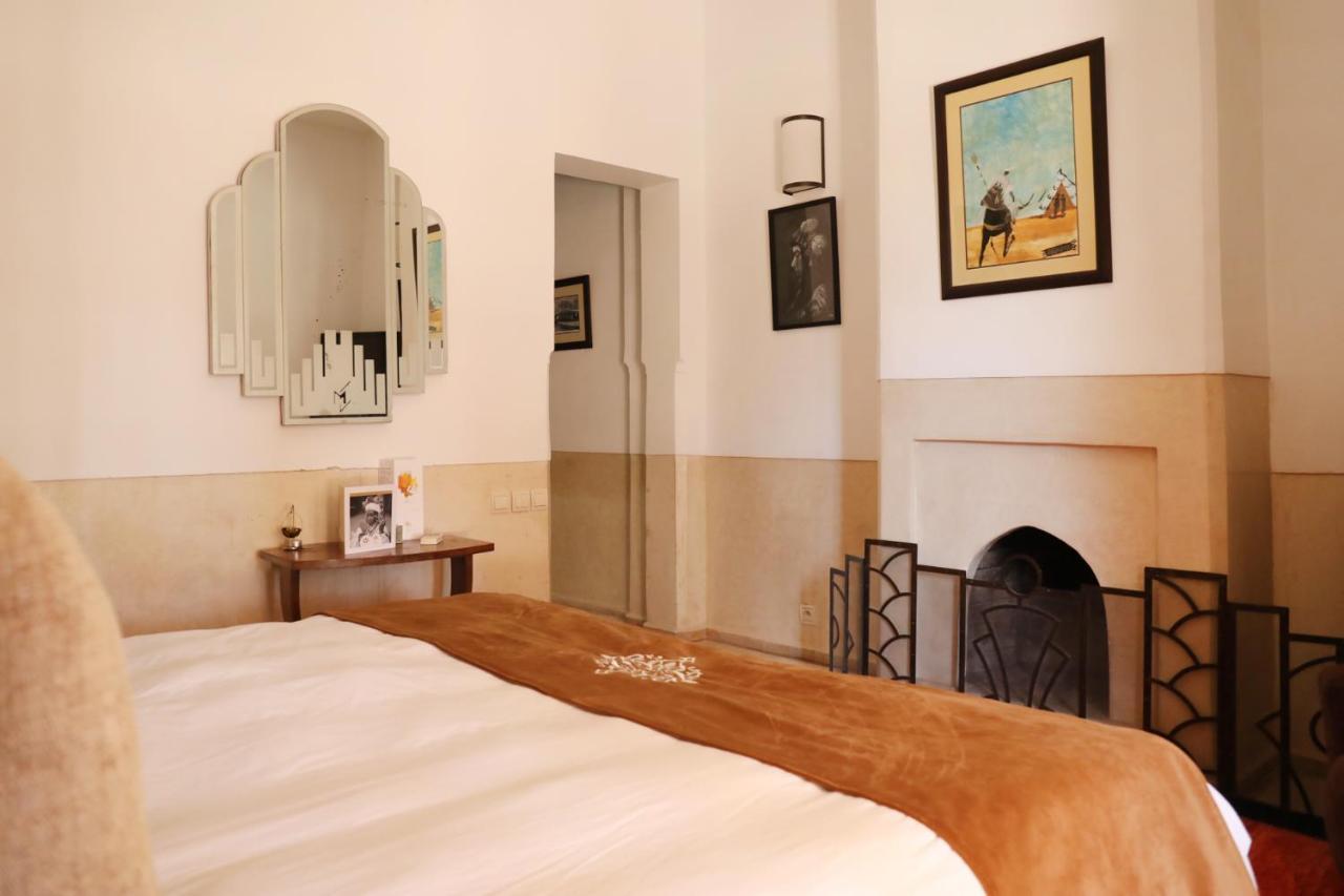 Villa Le Perroquet Bleu Marrakesh Buitenkant foto