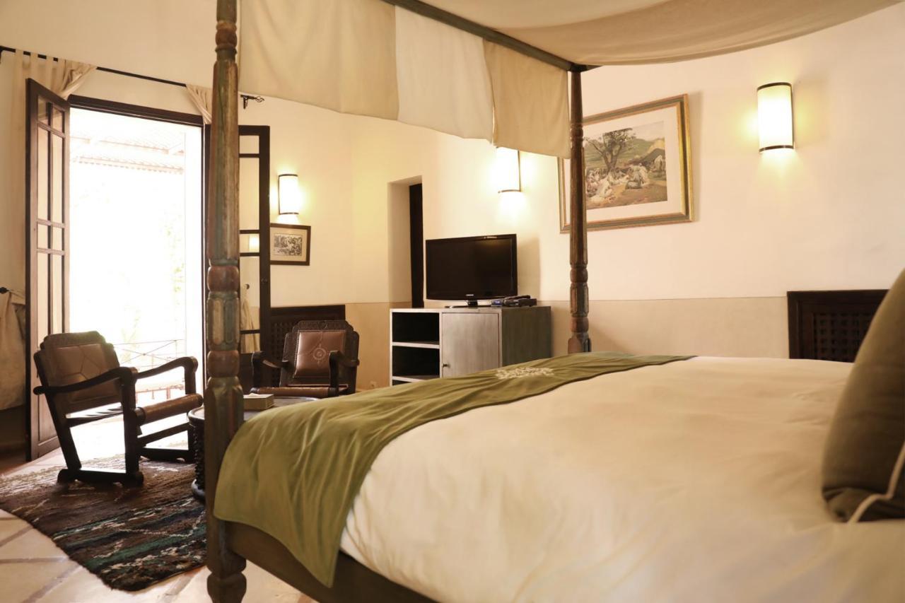 Villa Le Perroquet Bleu Marrakesh Buitenkant foto