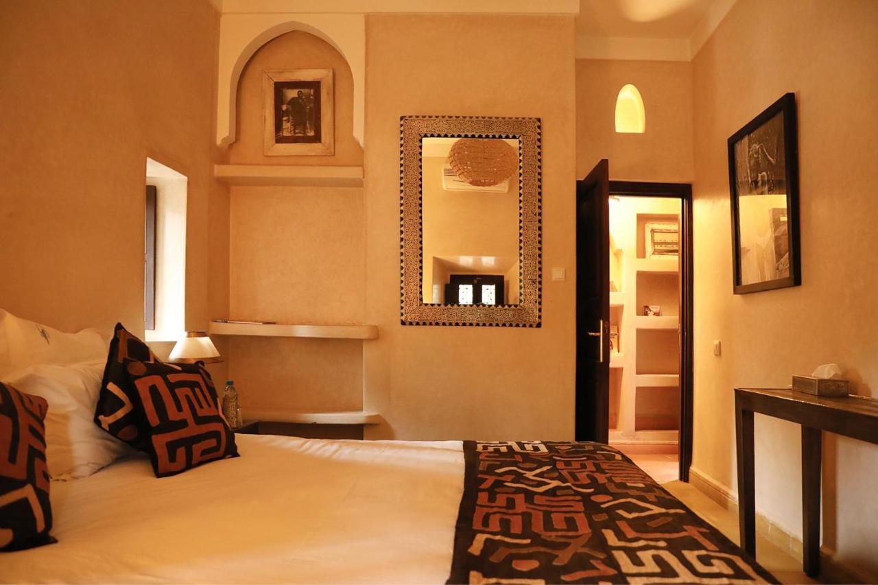 Villa Le Perroquet Bleu Marrakesh Buitenkant foto