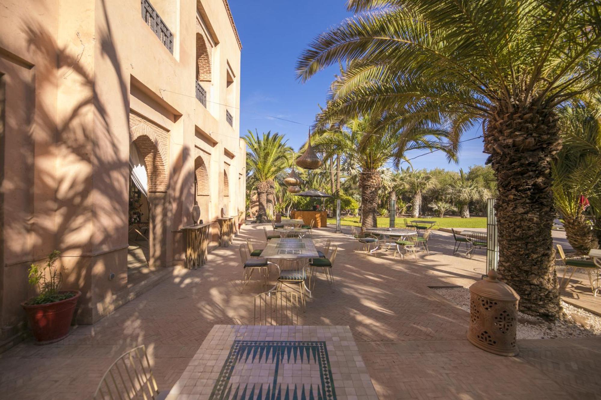 Villa Le Perroquet Bleu Marrakesh Buitenkant foto